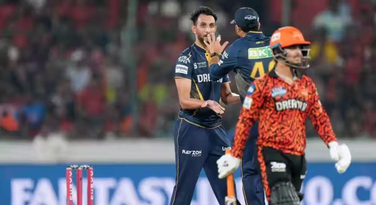 Ishan Kishan holes out to deep backward sq. leg to depart SunRisers reeling in SRH vs GT IPL 2025 match [Watch]