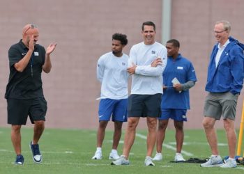 The Giants have three personal exercises with QBs because the 2025 draft begins subsequent Thursday