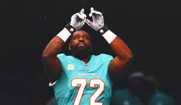 Professional Bowl LT Terron Armstead retiring after 12 seasons with Saints, Dolphins