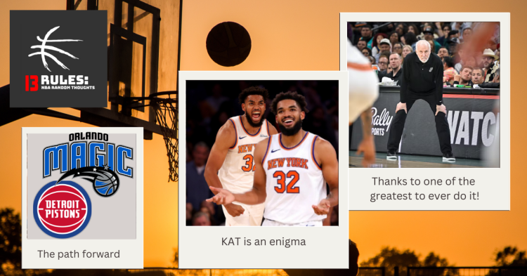 13 Guidelines: Random NBA Ideas – NBA Playoffs Second Spherical