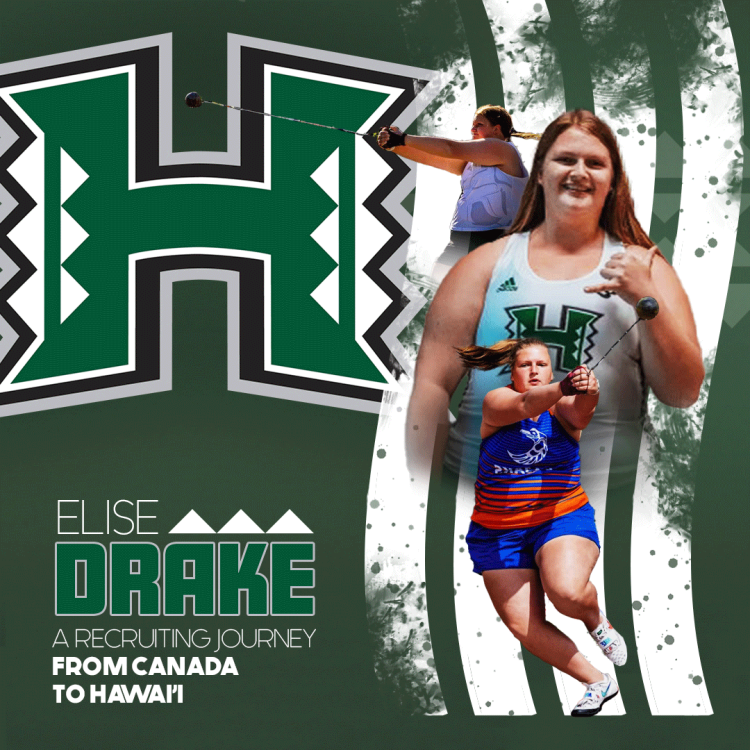 Thrower’s recruiting journey from Canada to Hawai’i