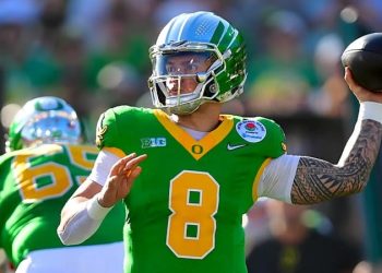 Most Profession Passing Touchdowns by Gamers from the West