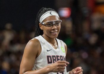 WNBA All-Star Allisha Grey Shares the Quirky Behavior That Helps Her Calm down Earlier than Mattress