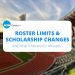 Roster Caps & Scholarship Modifications