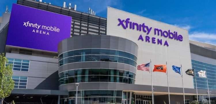 76ers’ Wells Fargo Middle Renamed Xfinity Cell Area