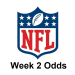 2025 NFL Week 2 Odds; Key Betting Traces and Matchups