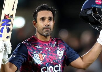Ravi Bopara: Surrey shocked by Northamptonshire in Vitality Blast quarter-final as 40-year-old hits hundred | Cricket Information