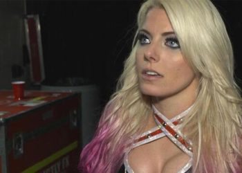 Alexa Bliss as soon as invited WWE legend to her bed room