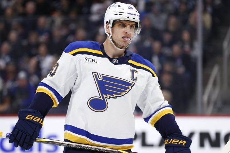 Blanked Blues regroup for highway journey to Calgary