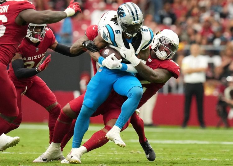 Panthers’ Rico Dowdle in line for greater function with Chuba Hubbard out