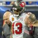 Tampa Bay’s Mike Evans suffered a concussion and damaged collarbone in Week 7