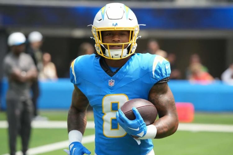Chargers rookie RB Omarion Hampton (ankle) has been positioned on the IR