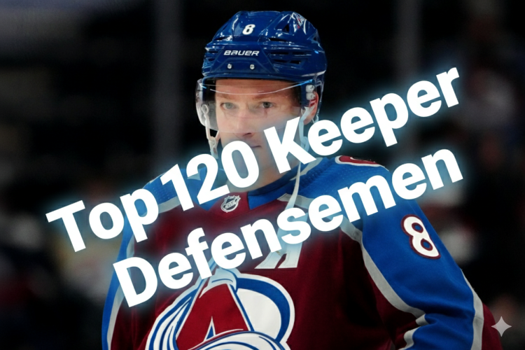 Prime 120 Keeper League Defensemen – November 2025 – DobberHockey