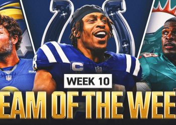 NFL Week 10 Staff of the Week: Jonathan Taylor Headlines Sunday’s Greatest