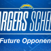 Los Angeles Chargers Future Opponents: Full Checklist by Yr (Residence/Away Breakdowns)