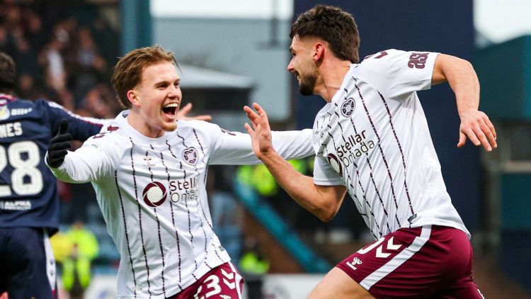 Dundee 0 – 1 Hearts