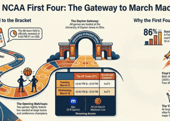 2026 First 4 Schedule: Dates, Occasions, and TV (Dayton, OH)