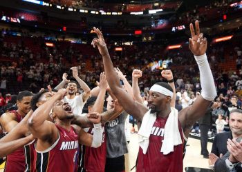 BAM, BAM, BAM! Superior Adebayo strikes second on all-time checklist with 83 factors as Miami thrash Washington