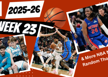 13 Guidelines: NBA 65-Recreation Rule, Celtics-Thunder, Rockets Struggles, and 76ers Playoff Outlook