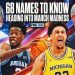 68 Names to Know Heading Into March Insanity