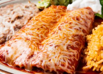 Straightforward Enchiladas with Rotisserie Hen