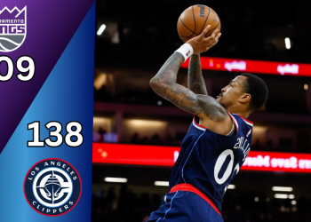 John Collins Units the Tone as Clippers Transfer Into Eighth With 138-109 Win Over Kings