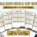 2026 World Cup Printable Schedules: PDF Guides for All 48 Groups
