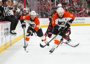 Flyers Take 3-0 Lead; Reviewing Projection Misses for Marchessault, Larkin, Monahan, McTavish, and Koivunen – April 23 – DobberHockey