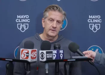 Chris Finch on Timberwolves changes forward of Recreation 2 vs Nuggets