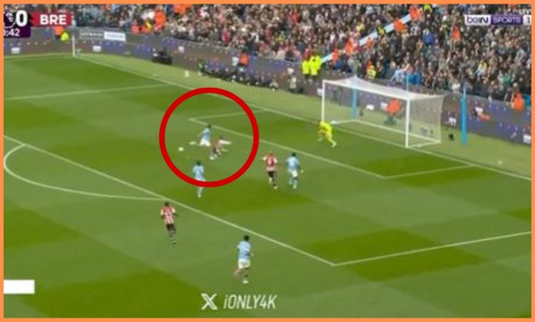 Man Metropolis get away with penalty resolution vs Brentford